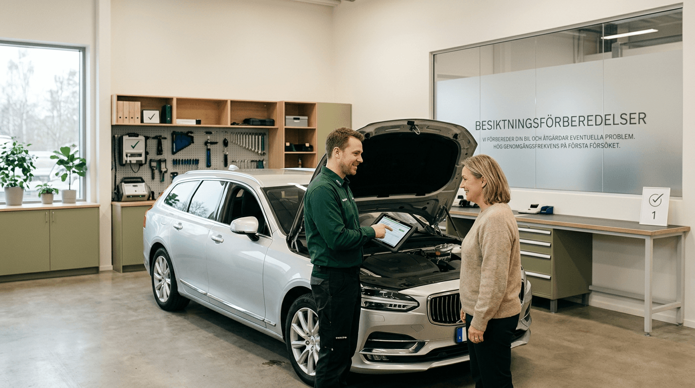 Besiktningsförberedelser - MR AutoService AB